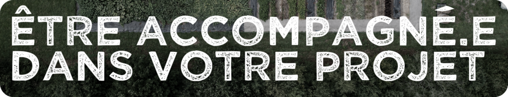 Être accompagné·e dans votre projet